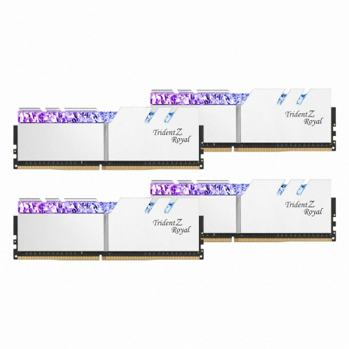 [32G / 8G X 4] G.SKILL DDR4 32G PC4-25600 CL14 TRIDENT Z ROYAL �ǹ� (8Gx4)
