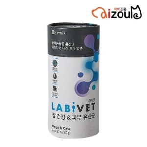 종근당 라비벳 장 건강&피부 유산균 60g (2g x 30p) (1개)