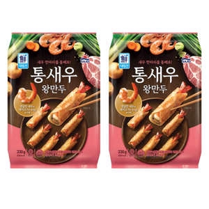 사조대림 대림선 통새우 왕만두 220g (2개)_이미지
