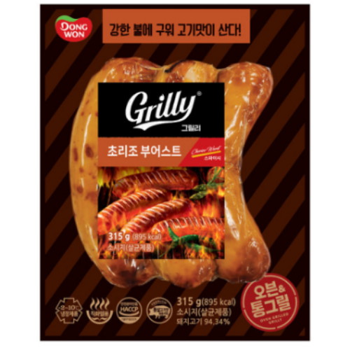 동원F&B 그릴리 초리조 부어스트 315g (3개)_이미지