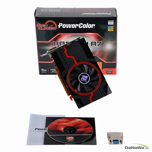 PowerColor �󵥿� R7 260X OC D5 2GB KPC