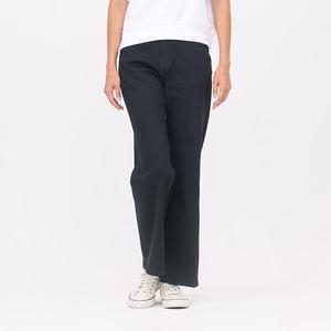 잠뱅이 여성 쿨맥스 오비안밴드 블랙 노말워싱 와이드핏_AN2DTG384-BV