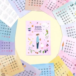 7321디자인 2025 더데일리스토리 미니 캘린더