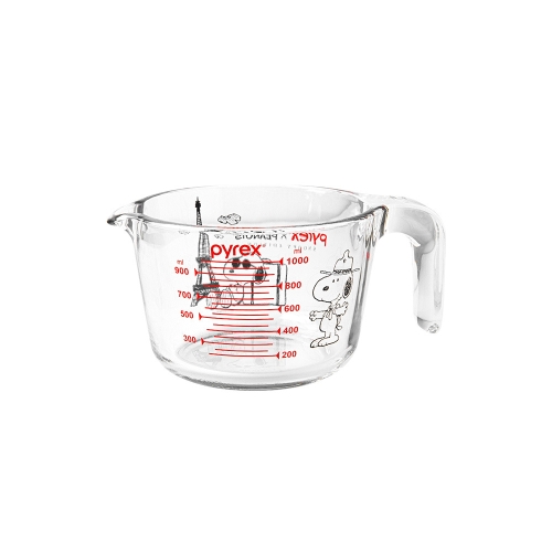 코렐브랜드 파이렉스 스누피 계량컵 1000ml_이미지