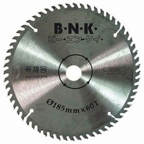 BNK 7인치 목재용 원형톱날