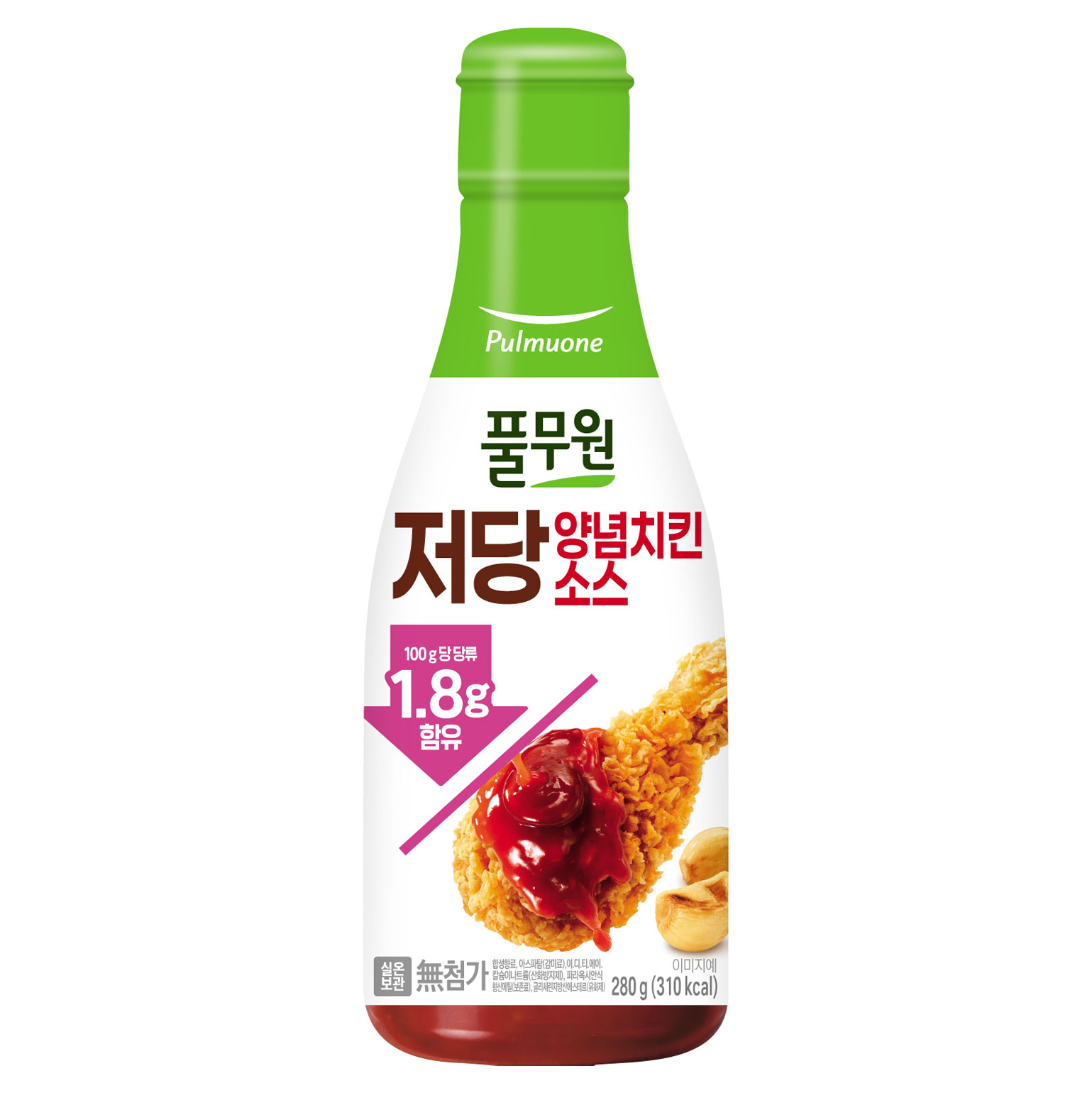 풀무원 저당 양념치킨소스 280g (2개)_이미지
