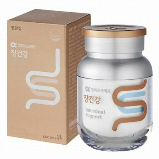 정관장 알파프로젝트 장건강 500mg 60캡슐 (2개)_이미지