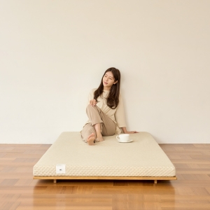 스너그홈 착붙 천연라텍스 소프트 토퍼 매트리스 SS (10cm)_이미지