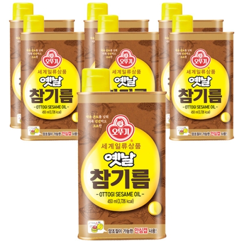 오뚜기 옛날 참기름 450ml (7개)_이미지