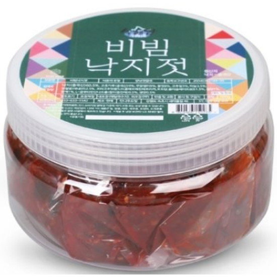 만나푸드빌 설해담 속초젓갈 비빔낙지젓 500g (1개)_이미지