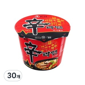 농심 신라면 큰사발 114g (30개)