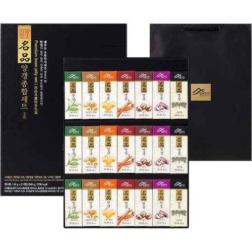 양갱 종합 세트 3호 + 쇼핑백 1세트 945g