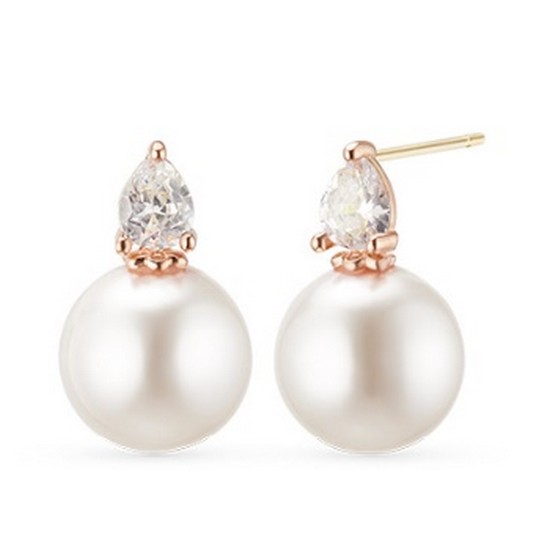 도로시 14K 씨드 스와진주 귀걸이(10mm)_이미지