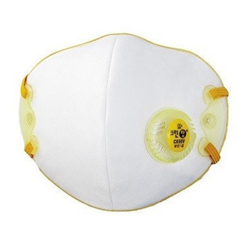 크린탑 1급 방진마스크 C650V (1개)_이미지