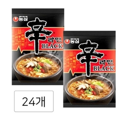 농심 신라면 블랙 134g (24개)_이미지