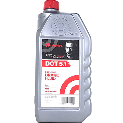 브렘보 프리미엄 브레이크액 DOT5.1 1L_이미지