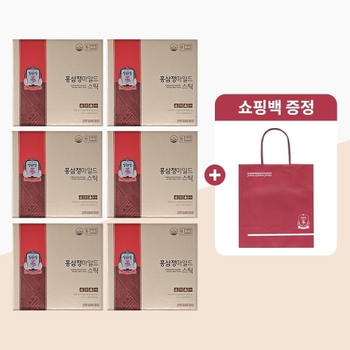 정관장 홍삼정 마일드 스틱 10ml 30포 (6개)_이미지