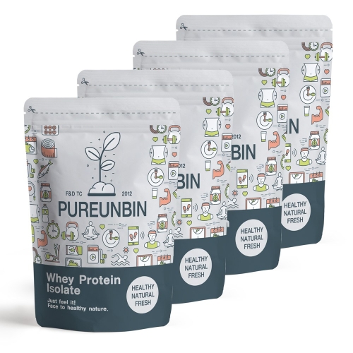 푸른빈 WPI 분리 유청단백질 분말 가루 500g (4개)_이미지