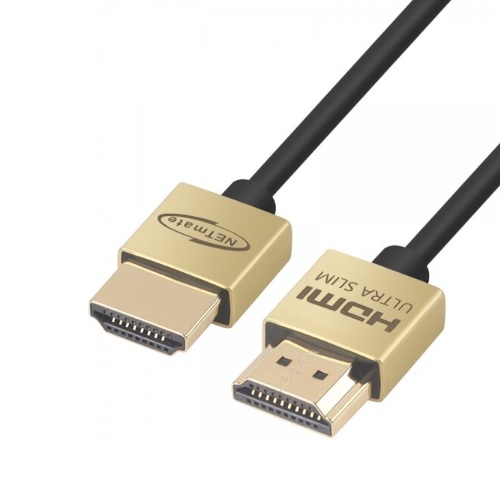 강원전자 NETmate NM-HUS HDMI v2.1 울트라 슬림 케이블 (0.5m, NM-HUS2105)