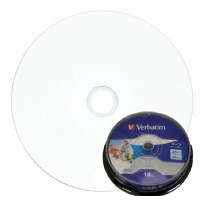 버바팀 BD-R 25GB 6x 프린터블 케익 (10장)_이미지