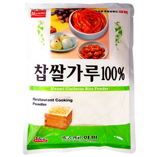 화미(Hwami) 찹쌀가루 100% 1kg이미지입니다. 누르면 해당 게시물로 새창이동합니다.