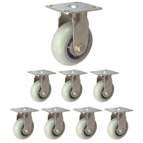 대신캐스타 중량용캐스터 평 DS 3350 ELP-R (8개)_이미지