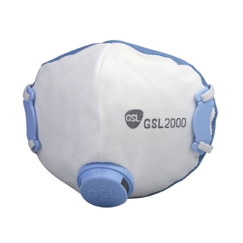 GLS 2000 2급 안면부여과식 방진마스크 (10개)_이미지