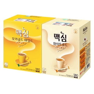 동서식품 맥심 280T 2종 모카골드마일드/1개+화이트골드/1개 총2개_이미지