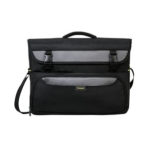 타거스 TCG270 City Gear Messenger Bag for 17.3 Notebooks Black Gray_이미지