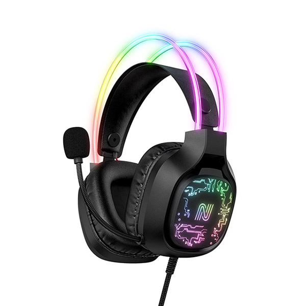 리버네트워크 NEXI NX1571 가상 7.1채널 RGB 게이밍 헤드셋 (정품)_이미지
