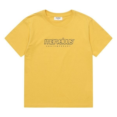 소이어패럴 에꼴리에 남아 마버러스 레터링 반팔 티셔츠 21B0418_YE