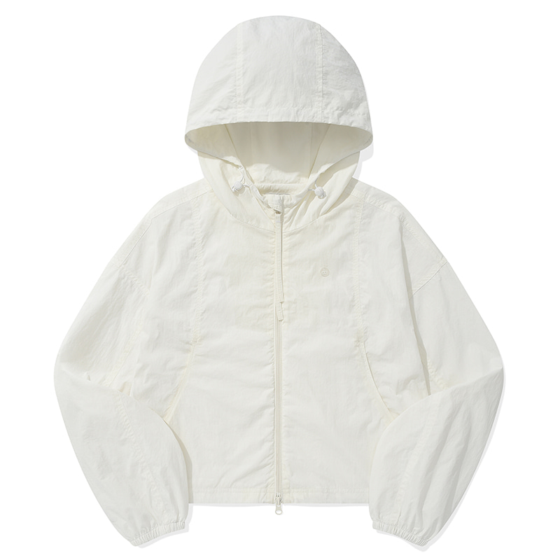 키르시 플레인 절개 우븐 윈드브레이커 화이트 J51C2KJW02WHA_이미지