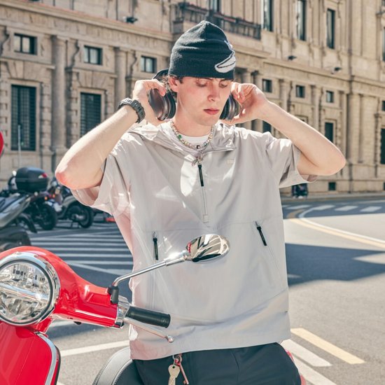 내셔널지오그래픽 아델리 경량 우븐 스트레치 반팔 아노락 N252UFT941_이미지