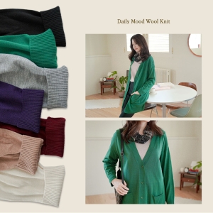 쉬즈마담 J31109 제인 빅V롱 가디건/엄마옷/마담의류_이미지