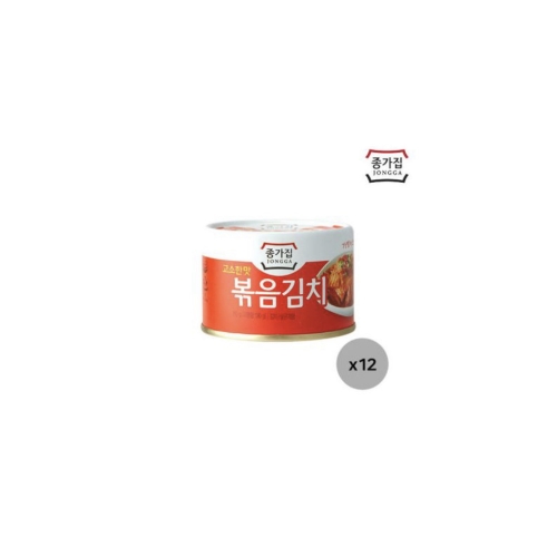대상 종가 고소한맛 볶음김치 160g (12개)