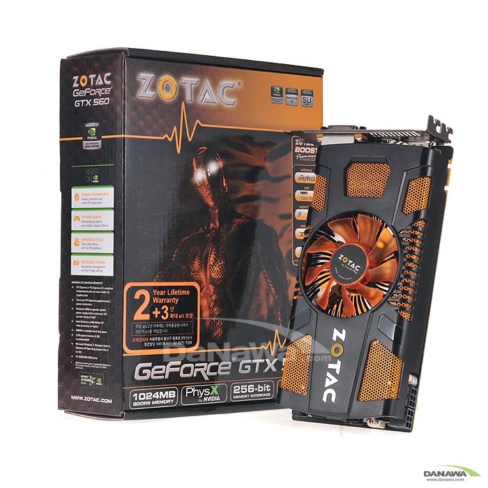 ZOTAC 지포스 GTX560 D5 1GB_이미지
