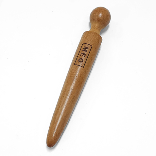 MEO 우드 마사지 장미목 펜슬괄사 (2개)_이미지