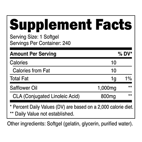 뉴트리코스트 CLA 800mg 240캡슐 (3개)_이미지