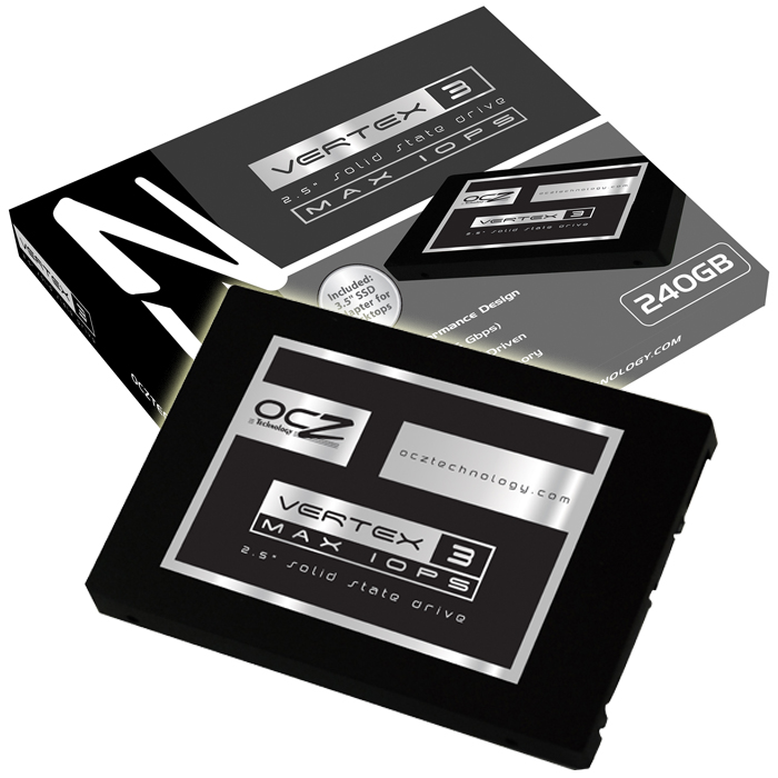 OCZ SS Vertex3 MAX IOPS series SSD (240GB)