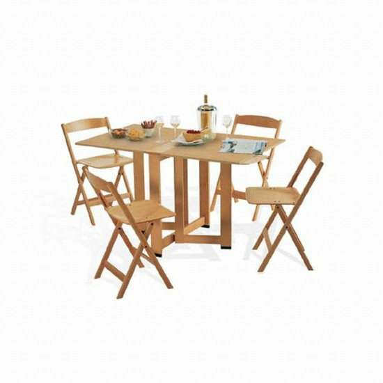 포빠페드레띠 접이식 euclide 4인용식탁