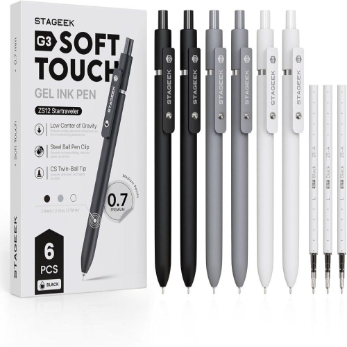 STAGEEK 젤펜 0.7mm (6개)