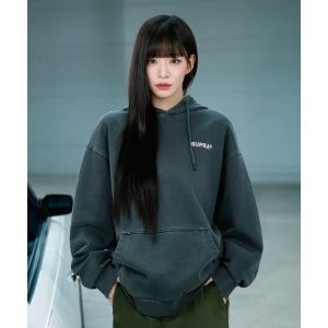 라 SUPRA 가먼트 다잉 크라운 레이 후드GRAY WXHD10351-CGD 131621