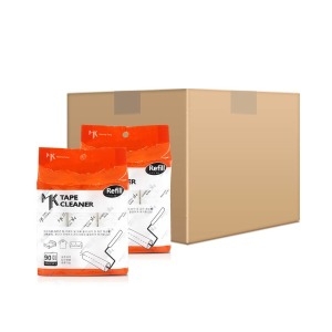 명강산업 테이프크리너 돌돌이 청소용 대용량리필90롤_이미지