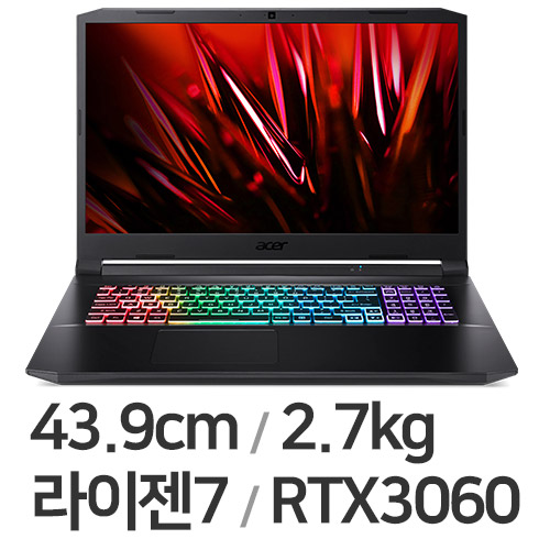 에이서 니트로 5 AN517-41-R6VG (SSD 512GB)