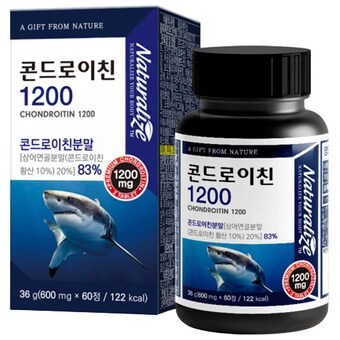 네추럴라이즈 <b>콘드로이친</b> <b>1200</b> 60정