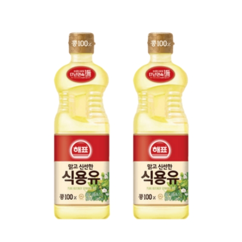 해표 식용유 500ml (2개)_이미지