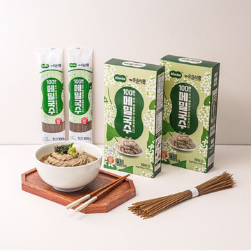 순솔 100% 메밀국수 1kg (1개)