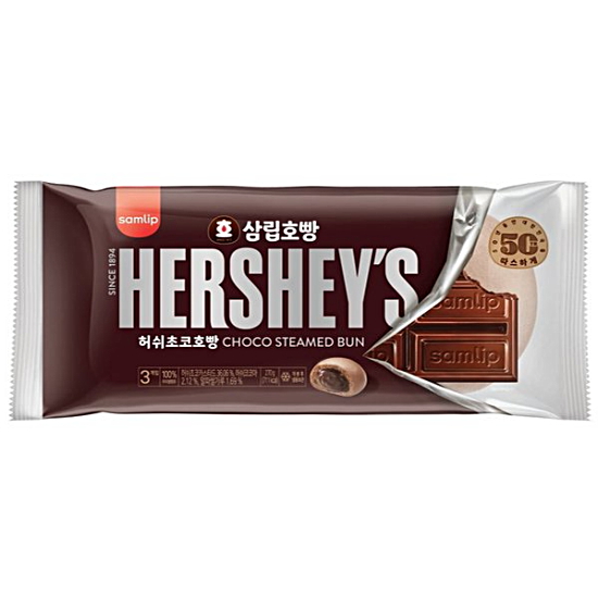 SPC삼립 삼립호빵 허쉬초코호빵 3개입 270g (1개)_이미지