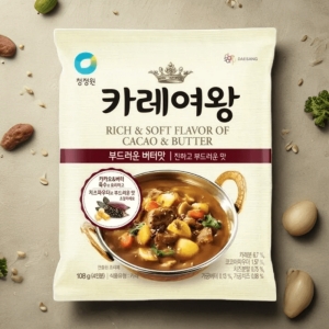 대상 청정원 카레여왕 부드러운버터맛 108g (12개)_이미지