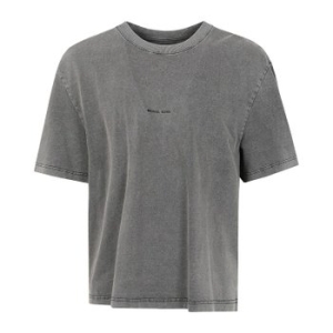 마이클코어스 코튼 크루넥 릴렉스 핏 저지 GD 박시 티셔츠 CS552H636A 001_이미지